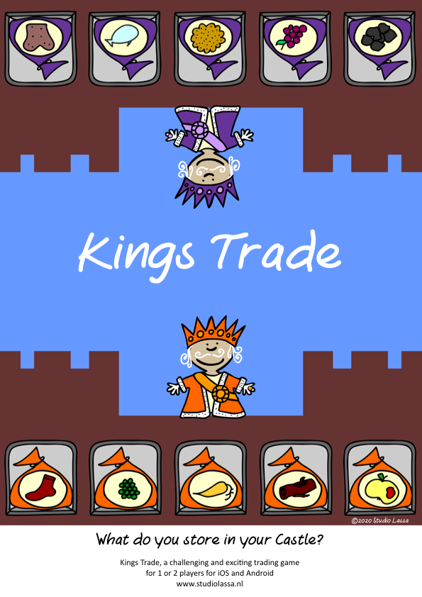 Kings Trade Poster and coloring page