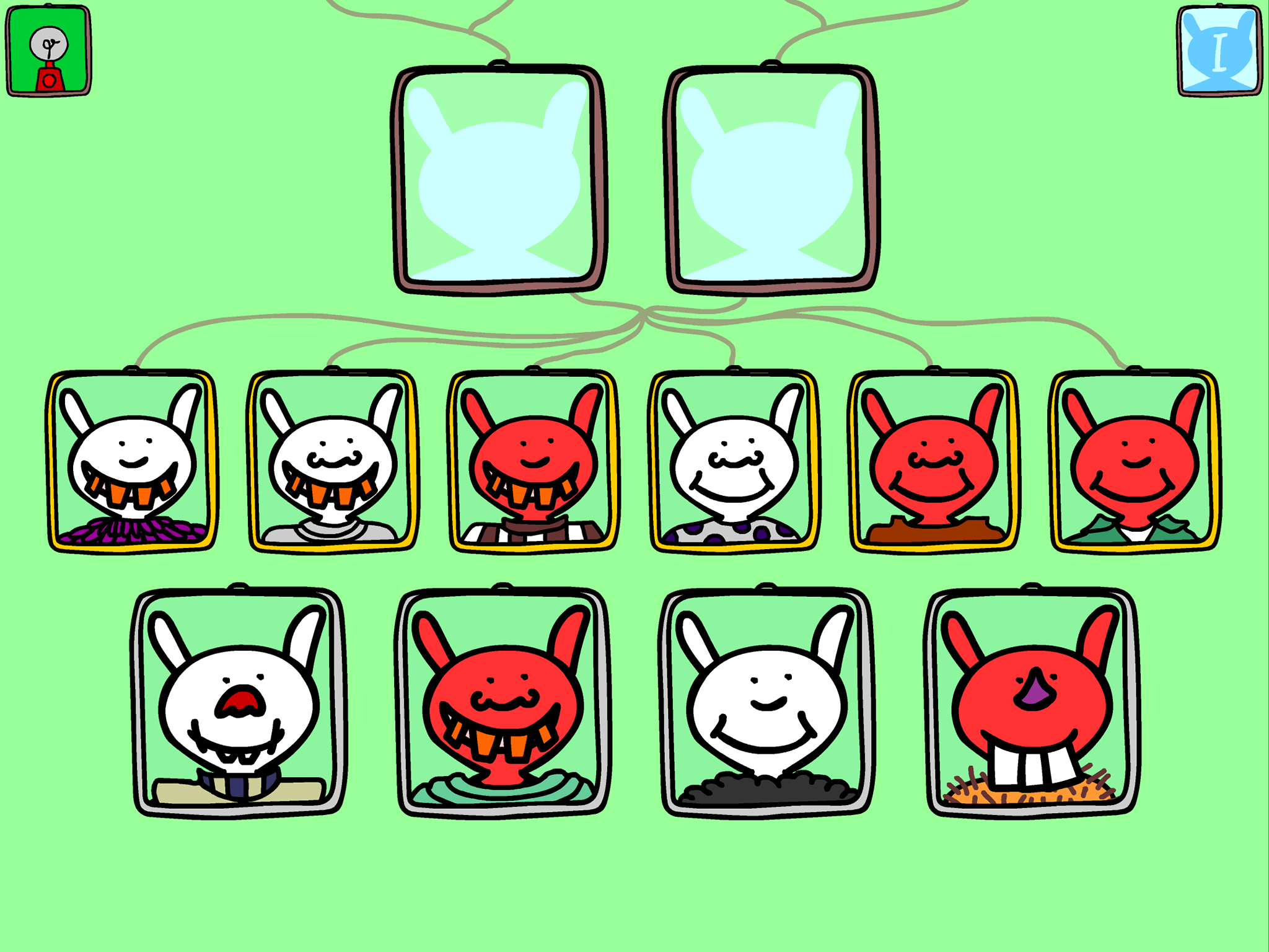 Stamboompjes Kleurrijke en onderhoudende spelletjes over erfelijkheid en familiehistorie.